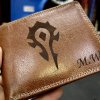 Pánská kožená peněženka ROYAL Leather RFID s vlastním monogramem, textem nebo fotkou  + Akce - zlatá mince Pro štěstí ZDARMA