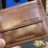 Pánská kožená peněženka ROYAL Leather RFID s vlastním monogramem, textem nebo fotkou  + Akce - zlatá mince Pro štěstí ZDARMA