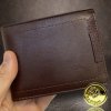 Pánská kožená peněženka TILLBERG Leather s monogramem (ražba)