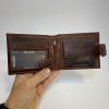Pánská kožená peněženka Bellugio Leather RFID s monogramem (ražba)