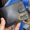 Pánská kožená peněženka ROYAL Leather s monogramem (ražba)  + Akce - zlatá mince Pro štěstí ZDARMA