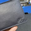 Pánská modrá kožená peněženka RFID BEORIGINAL Leather s monogramem (ražba)  + Akce - zlatá mince Pro štěstí ZDARMA