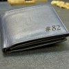 Pánská modrá kožená peněženka BEORIGINAL Leather RFID s vlastním monogramem, textem nebo fotkou  + Akce - zlatá mince Pro štěstí ZDARMA