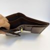 Pánská tmavě hnědá SOFT kožená peněženka RFID BEORIGINAL Leather s monogramem (ražba)