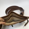 Pánský luxusní hnědý kožený set ROYAL LEATHER hnědá kožená peněženka a pásek s monogramem (ražba)