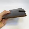Prémiový hnědý kožený obal pouzdro na PAS nebo diář PREMIUM LEATHER s monogramem, vlastním textem nebo fotkou