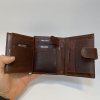 Pánská kožená peněženka Bellugio Leather RFID s monogramem (ražba)