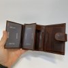 Pánská kožená peněženka Bellugio Leather RFID s monogramem (ražba)