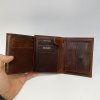 Pánská kožená peněženka Bellugio Leather RFID s monogramem (ražba)