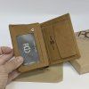Pánská světle hnědá kožená peněženka HUNTER Leather s monogramem (ražba)  + Akce - zlatá mince Pro štěstí ZDARMA