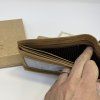 Pánská světle hnědá kožená peněženka HUNTER Leather s monogramem (ražba)  + Akce - zlatá mince Pro štěstí ZDARMA