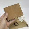 Pánská světle hnědá kožená peněženka HUNTER Leather s monogramem (ražba)  + Akce - zlatá mince Pro štěstí ZDARMA