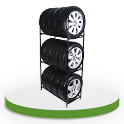 Regály na pneumatiky