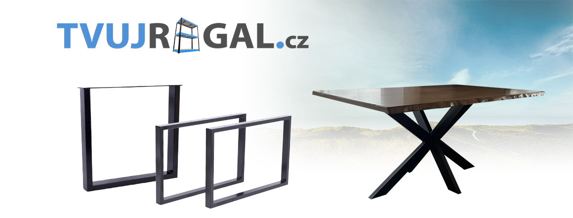 KOVOVÉ STOLOVÉ NOHY