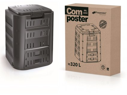 komposter compogreen cerny 320l