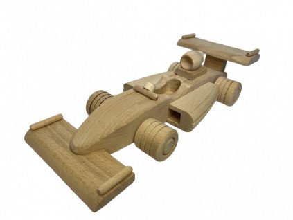 Dřevěná formule - závodní auto