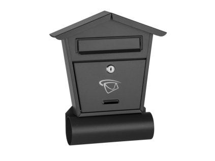 Poštovní schránka domeček SD18T - grafitová