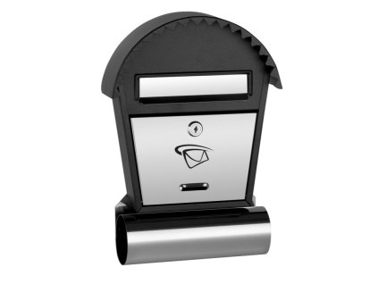 Poštovní schránka domeček LUX14 - černo-bílá