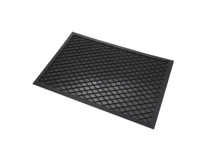 Pryžová rohožka před dveře 34x52 cm