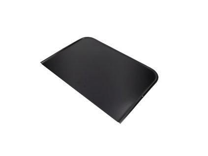 Plech pod kamna 48x79 cm černý