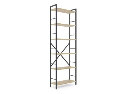 Policový regál LOFT 180x60x24 6 políc