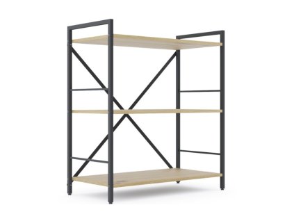 Policový regál LOFT 90x80x40 3 polic