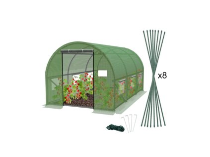 ZAHRADNÍ FÓLIOVÝ TUNEL - 3 x 2 x 2 M