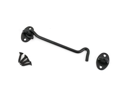 Černý hák na dveře