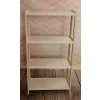 Regál dřevěný bukový počet polic 4 - 133x60x38 cm