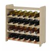 Regál na víno RW-22-24P dub