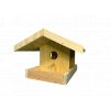 Dřevěná ptačí budka - krmítko