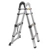 Teleskopický hliníkový žebřík 2x5 - 3,2m