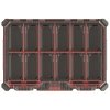 organizer x block bridge s prepazkami cerny 54 3x36 8x12 2cm