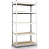 Akční balíček 1+1 Kovový regál Economy 150X70X30 5 polic - pozinkovaný