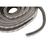 Štětinové těsnění 7 mm x 12 mm x 6 mb - šedá