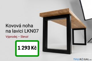 🔥 Kovová noha na lavici LKN07 – výprodej 🔥 https://www.tvujregal.cz/kovove-nohy-na-lavice/kovova-noha-na-lavici-lkn07/...
