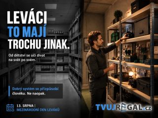 ### 🫲 LEVÁCI TO MAJÍ TROCHU JINAK. Dnes je **Mezinárodní den leváků**. Být levákem neznamená jen psát levou rukou. Leváci...