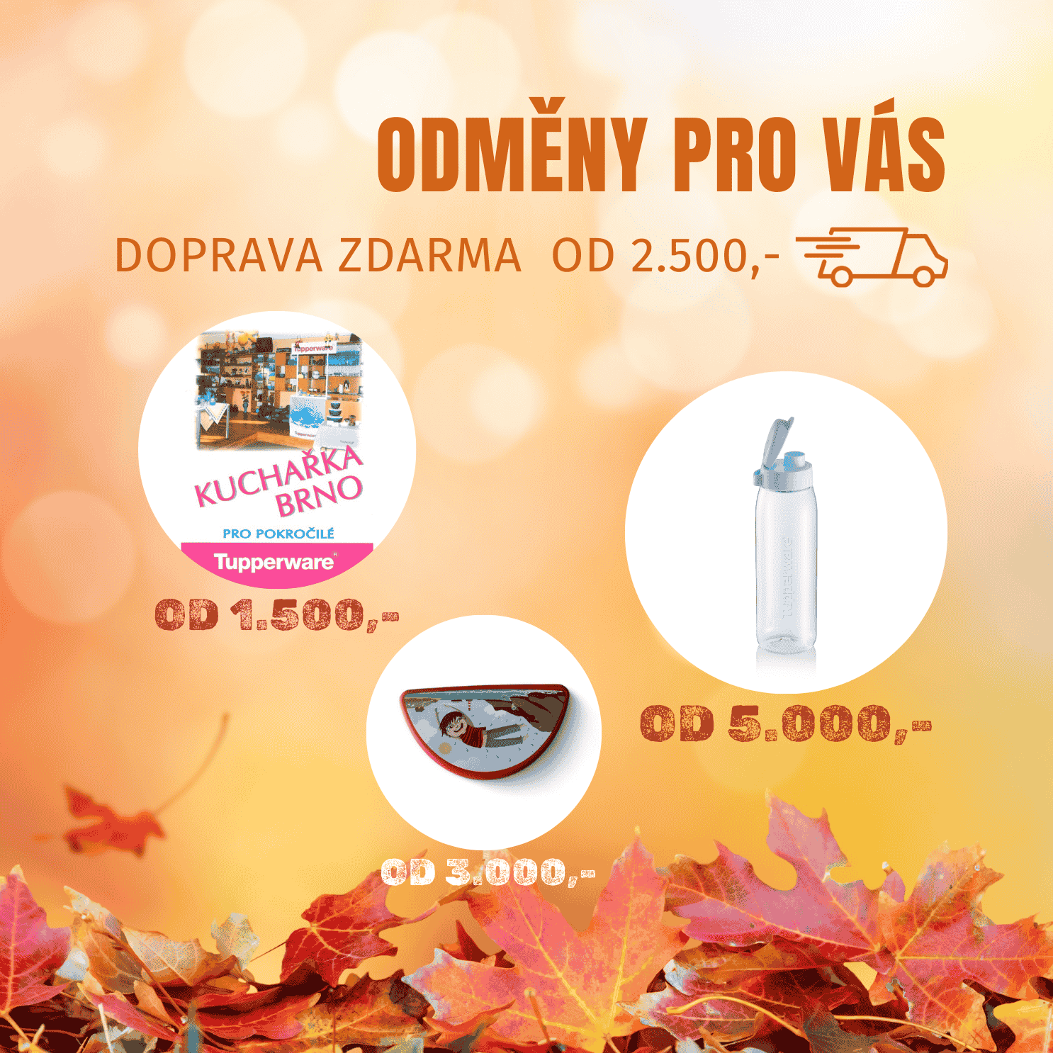 Dárky k objednávkám zdarma