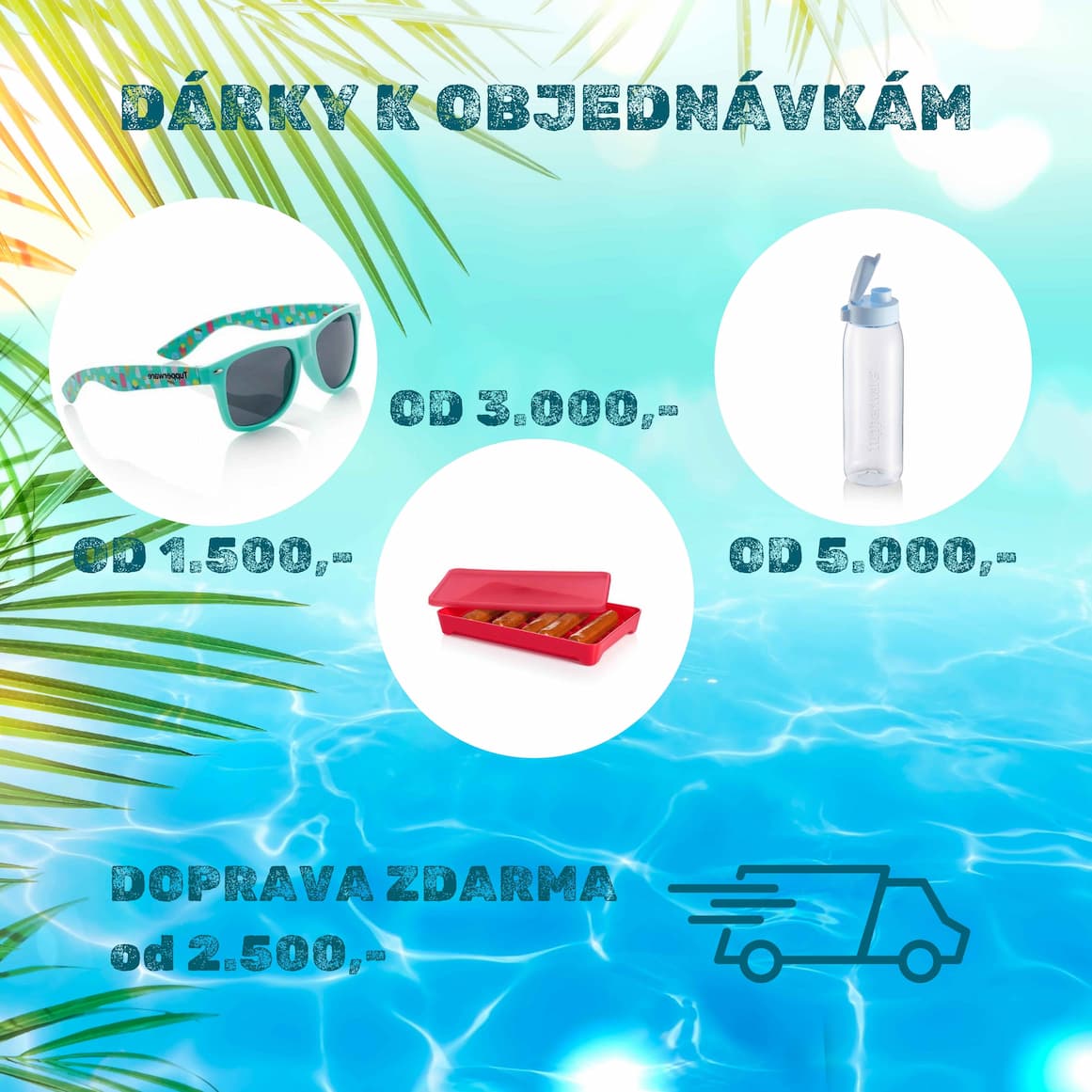 Dárky k objednávkám zdarma