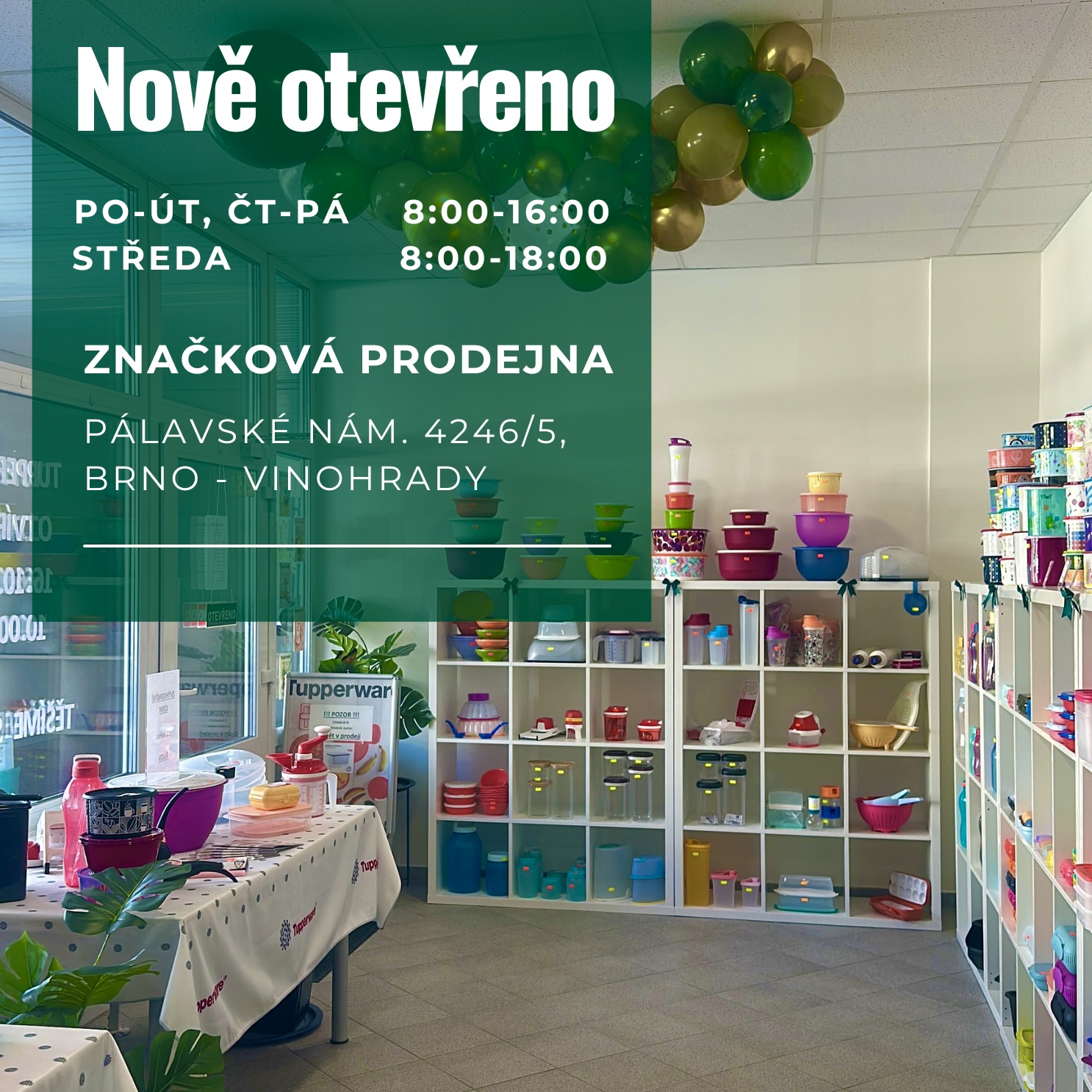 Navštivte nás na prodejně v Brně!