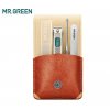 MR GREEN Portable Manicure Set Pedicure kit Stainless Steel Nail Clippers Tool Travel Grooming Case Gift.jpg 640x640