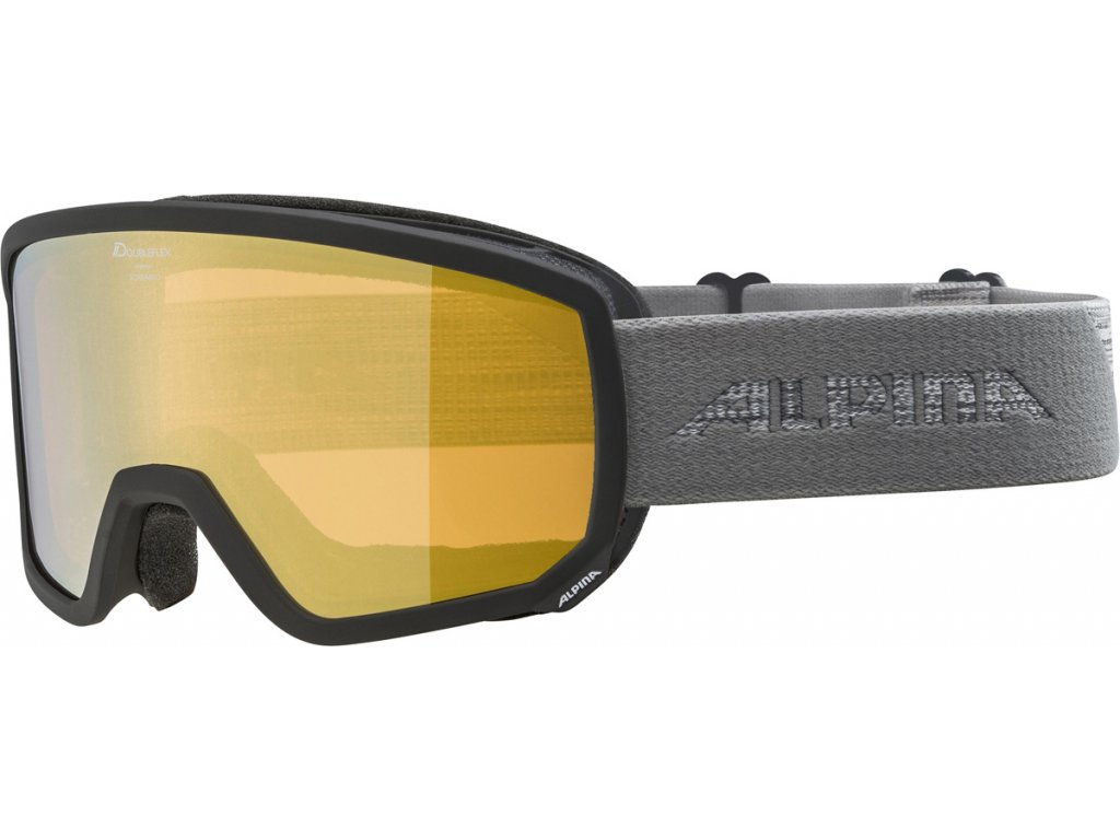 Lyžařské brýle Alpina Scarabeo HM - black/grey