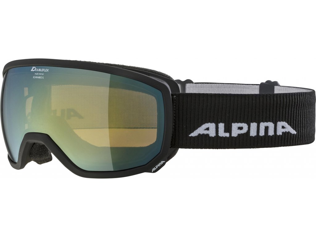 Lyžařské brýle Alpina Scarabeo S HM sph. - black matt