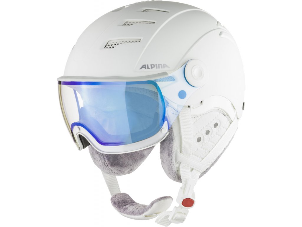 Lyžařská helma Alpina JUMP 2.0 VM - white/white matt