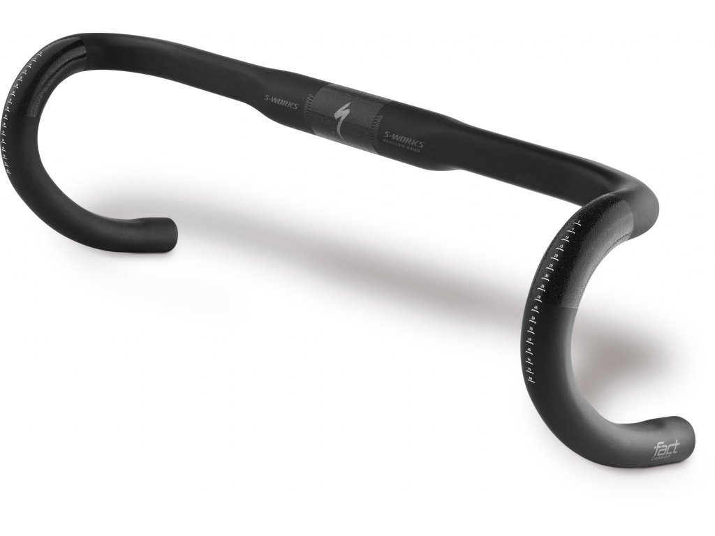 Specialized S-Works Shallow Bend Carbon Handlebars - Black/Charcoal