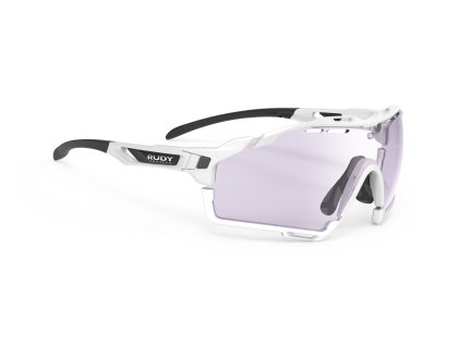 Brýle CUTLINE - White Gloss/ImpactX Photochromic 2 Laser Purple