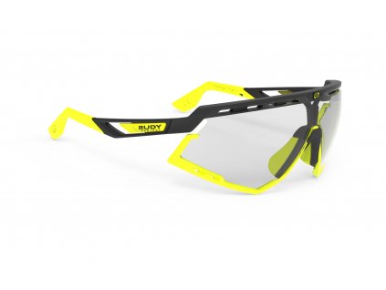 Brýle DEFENDER - Black Matte/ImpactX Photochromic 2 Laser Black