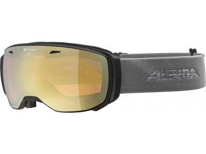 Lyžařské brýle Alpina Estetica QHM - black/grey