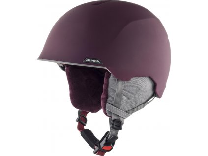 Lyžařská helma Alpina Albona - cassis matt