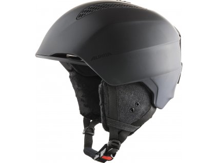 Lyžařská helma Alpina Grand - black matt